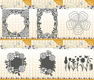 Precious Marieke Stanzformen - Early Spring Collection - FREE UK P&P - Bild 1 von 8