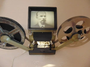 16mm Film Film Editor Betrachter Steuerung Projektor Leinwand Vorschau Cine Vintage - Bild 1 von 14