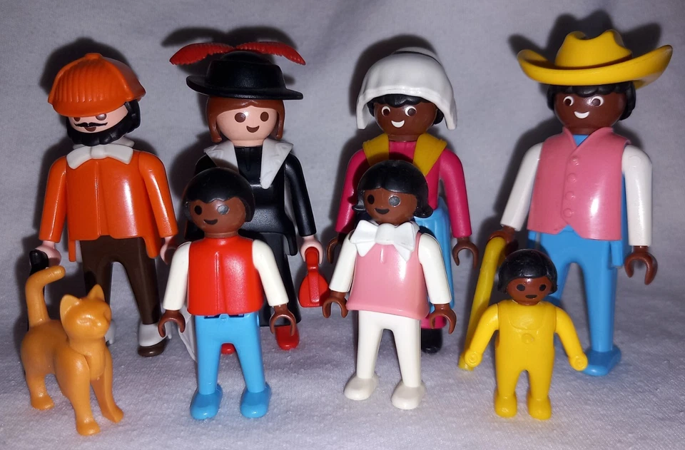 PLAYMOBIL 8 PERSONAJES COLORADO SPRINGS 3770 COLECCIÓN PERFECTOS - Imagen 1 de 1