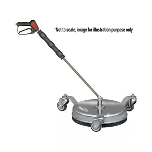 Turbo Devil TD300 Acciaio inox Pulitore Superficie Pistola Lavatrice a Pressione 12 - Foto 1 di 1