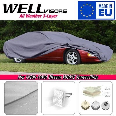 WELLvisors Car Cover 3-6898517CE For 1993-1996 Nissan 300ZX Convertible - Image 1 of 4