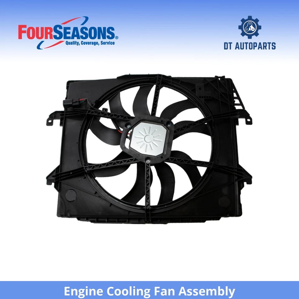Conjunto de ventilador de refrigeración del motor V6 de 3,6 L para Ram 1500 2015-2018 4 estaciones 2016 2017 Foto 1 de 3