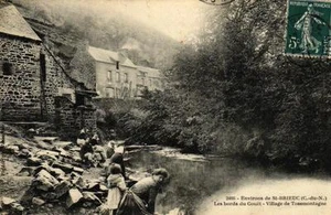 LAVANDIERES - Environs de St Brieuc - Les Bords du Gouet - Village de Tossmontag - Picture 1 of 1