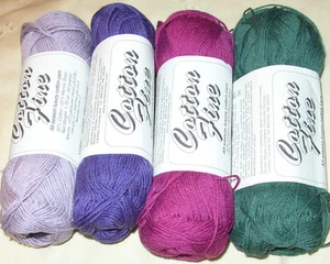brown sheep ~ cotton fine ~ sock / fingering weight ~ color choice ~ 1.75 oz - Picture 1 of 5