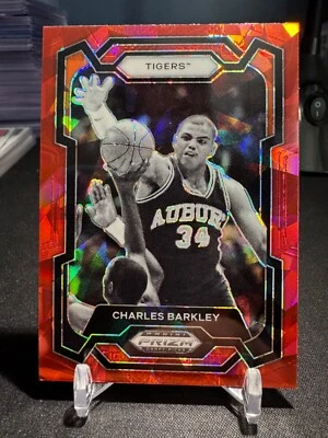Selecciones de draft Panini Prizm 2024 #39 Charles Barkley Prizms Red Ice Foto 1 de 2