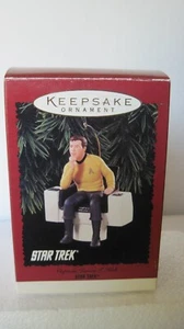 Hallmark Keepsake Ornament Captain James T. Kirk Star Trek 1995 FREE SHIPPING - Picture 1 of 6