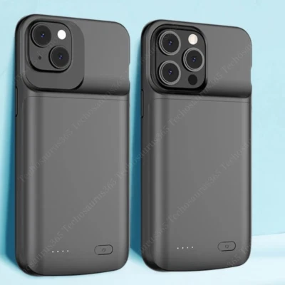 Funda Cargador Batería 6800mAH Banco de Alimentación Cubierta Para iPhone 11 12 13 14 15 Pro XR X Foto 1 de 4