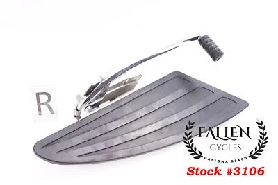 Victory Vision 2008 cromado placa de pie de conductor delantero derecho kit de montaje de pedal de freno Foto 1 de 4