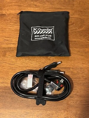 PC Guardian Key Security Anti-Theft 6-Foot Lock Cable Laptop Desktop 2 Keys - Image 1 of 2