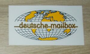 Alter Aufkleber | Sticker Deutsche Mailbox