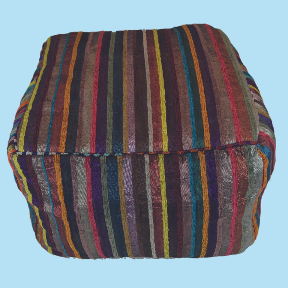  Pouffe Handmade Moroccan Silk  - Image 1 of 1