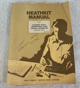 Heathkit Manual 8Channel Digital Proportional Radio Control Transmitter GDA1205S - Picture 1 of 4
