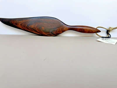 Herramienta de cocina Tryyn - Cuchillo para saltear wok - Madera de cocobolo Foto 1 de 4