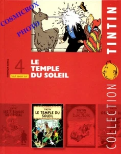 Livret TINTIN fascicule Le TEMPLE du SOLEIL pour tout savoir sur l'album booklet - Picture 1 of 1