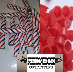 Pyro Tube Supplies 1/2 Stick 3/4 x 6 mit Kunststoffstopfen 6ct - Bild 1 von 6