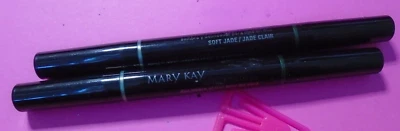 Lot of 2 Mary Kay Shadow And Line Eye Duo Soft Jade NWOB NOS - Image 1 of 3