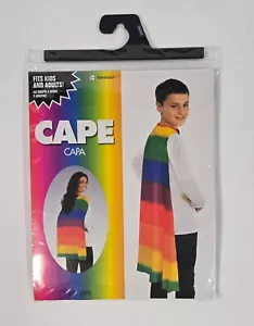 Rainbow Cape Fits Kids & Adults - Picture 1 of 2