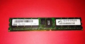 Genuine IBM Micron 12R6452 4GB DDR2 533 MHz CL4 ECC REG PC-4200 512MX72 Memory - Picture 1 of 1