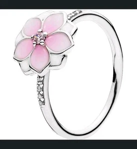 Pandora Ring Magnolienblüte Sterlingsilber Größe 56 - Bild 1 von 6