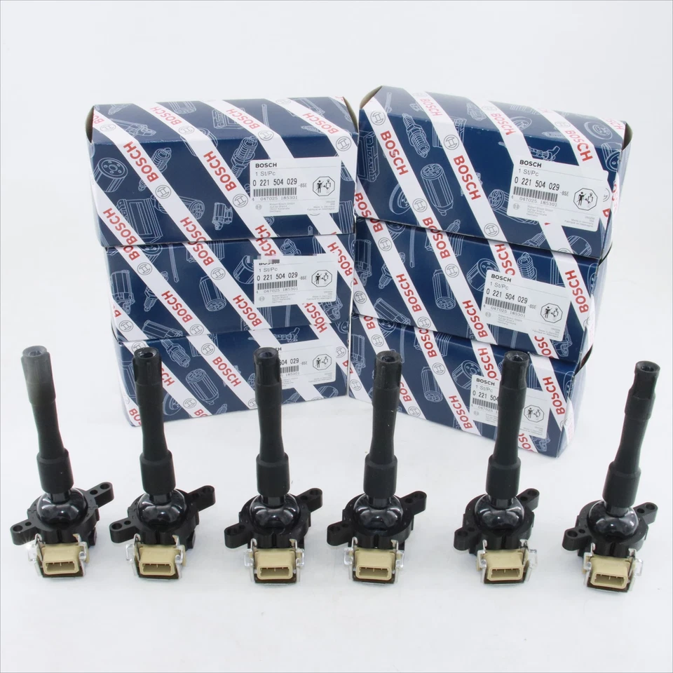 6x Ignition Coil Fits For BMW 323CI 323I 323IS 323IS 325I 325XI 0221504029 NEW Foto 1 de 4