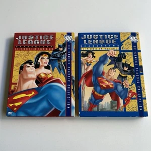 Justice League Complete Season 1 & 2 DVD DC Comics Classic Collection Region 1 - Picture 1 of 16