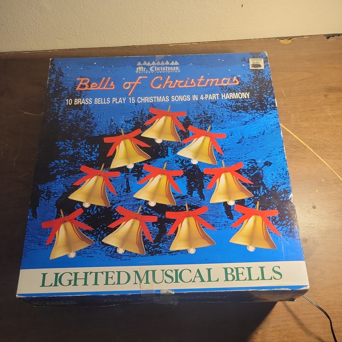 Vintage Christmas Bell Lights In Christmas Bells (1946-1990