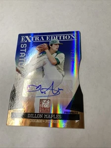 Dillon Maples 2011 Donruss Elite Extra Edition Auto Rookie Status Die Cut #d /50 - Picture 1 of 7