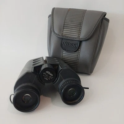 Nikon 8x23 6.3° Waterproof Compact Binoculars Japan with Case - Image 1 of 4