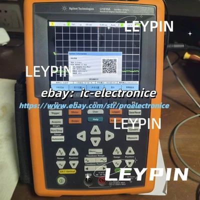 KEYSIGHT Agilent Technologies U1610A / 2Ch 100MHz Portable Oscilloscope/ic - Image 1 of 2