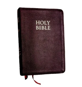 Heilige Bibel NKJV Riesendruck Referenz Leder Thm. Nelson Book Tabs Red Letter - Bild 1 von 13