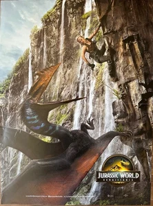 Affiche cinéma JURASSIC WORLD - RENAISSANCE 40x60cm Poster / Scarlett Johansson - Picture 1 of 1