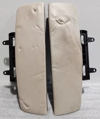 2002-2008 BMW 7 Series E65 E66 console central conjunto de apoio de braço creme 51167018148 - Imagem 1 de 4