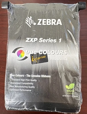 Cinta de color Zebra 800011-140 Load-N-Go para ZXP Serie 1 YMCKO - 100 impresiones Foto 1 de 4