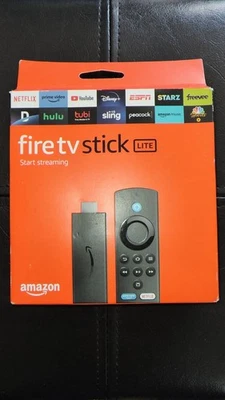 BRAND NEW,  2022 Release Amazon Fire TV Stick Lite with Alexa Voice Remote. - Image 1 of 3