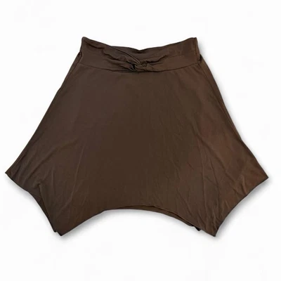 Falda asimétrica marrón niña BCX años 2000 talla L Foto 1 de 4