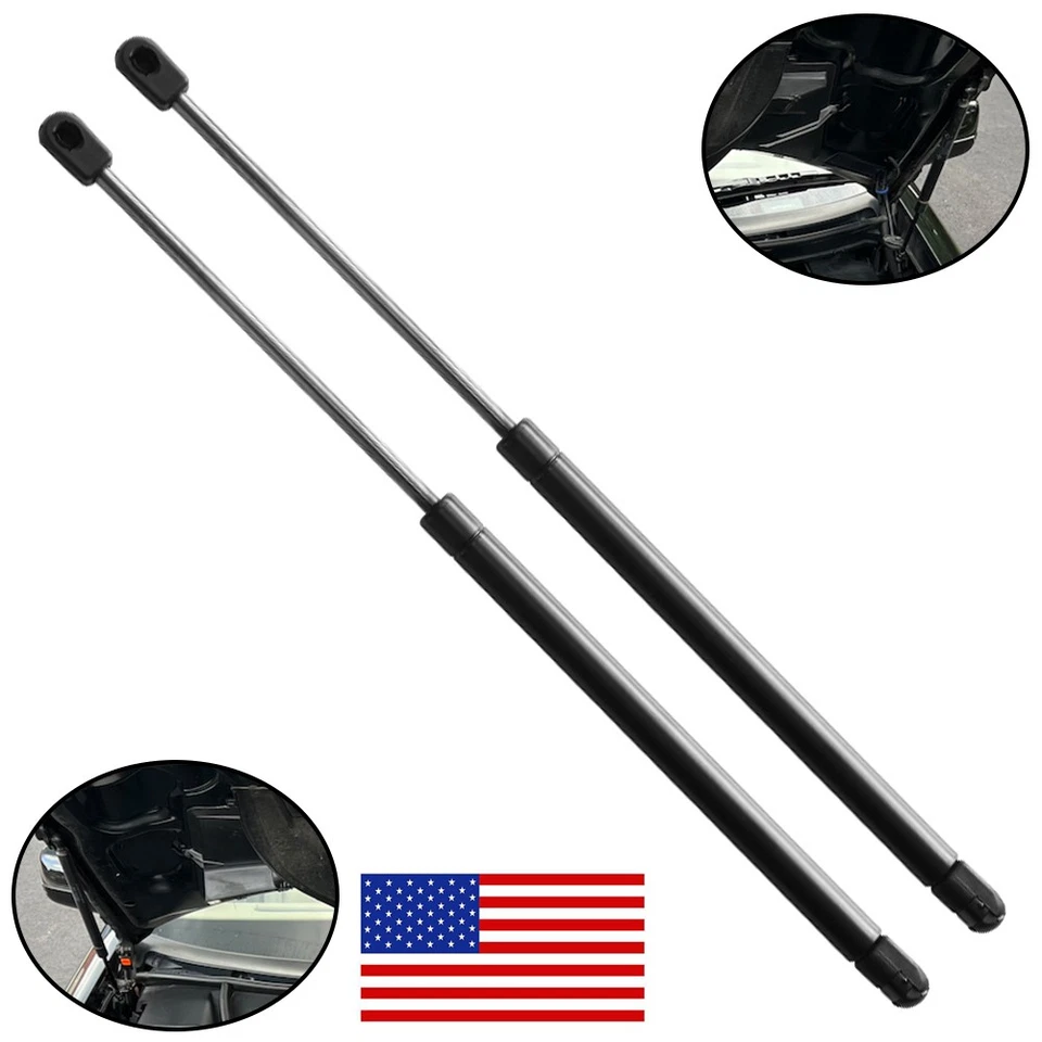2PCS Front Hood Lift Supports Gas Shock Struts For 1995-1999 Mercedes-Benz E300 Foto 1 de 4