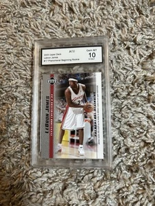 LeBron James Phenomenal Beginning 2003 Upper Deck Cgc 10 - Picture 1 of 2