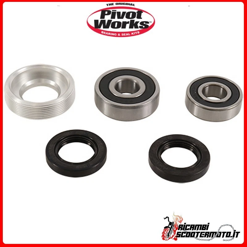 KIT DE ROULEMENT ET DE JOINTS DE ROUE AVANT PIVOT WORKS Honda XL 500 S 1979-1981 Foto 1 de 1