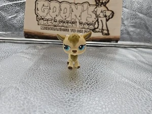 Auténtico Littlest Pet Shop Goat #1316 ojos tostados y azules - Imagen 1 de 6