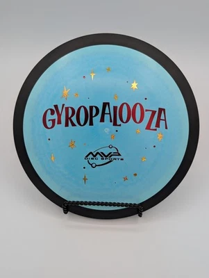 MVP Dimension Fission Blue 172g Rare Gyropalooza Stamp Bomber Disc Golf  - Image 1 of 4