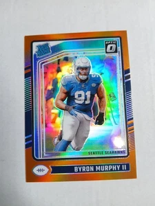 Rookie Byron Murphy #217 naranja/249 Panini Optic Rated 2024 - Imagen 1 de 2