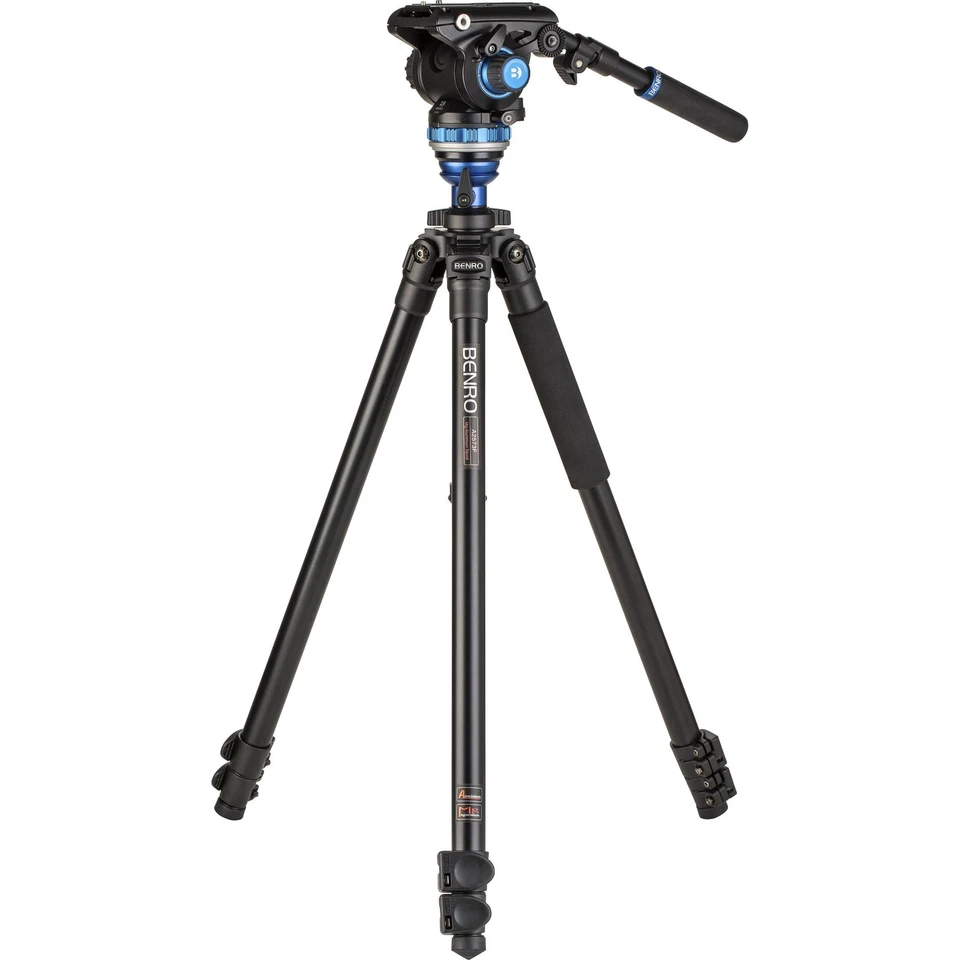Benro A2573FS6 Tripod Kit W/ S6 Pro Head, Flip Lock Legs, 13.2lbs Max Load - Image 1 of 4