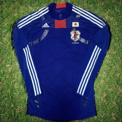 Japón 2010 Edición Jugador TECHFIT Camiseta Manga Larga Camiseta Kit - JPN 2XL / US XL - Foto 1 de 4