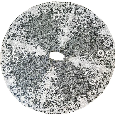 Falda circular vintage años 50 cintura 24" Madalyn Miller Foto 1 de 4