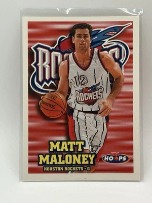 1996-97 NBA Hoops Skybox Matt Maloney #61 Houston rockets  - Image 1 of 2