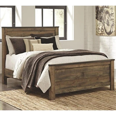 Ashley Furniture Trinell Queen Panel Bed in Brown - Image 1 of 3