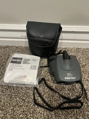Pentax 16 X 24 16X UCF 24UCF Compact Binoculars Clean Optics - Image 1 of 4