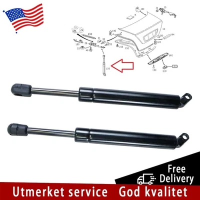 Juego de 2 Amortiguadores de puntal de soporte de maletero para Mercedes W215 CL500 CL55 CL600 CL65 Foto 1 de 4