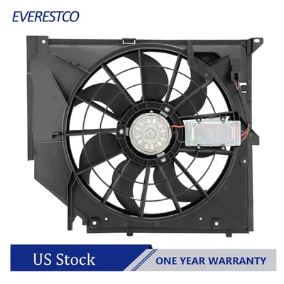 Conjunto de ventilador de refrigeración del radiador para BMW 323Ci 323i 325i 328Ci 328i 330i 330Xi Foto 1 de 4