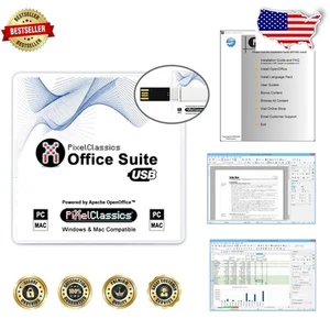 All-in-One Office Suite 2025 on USB | Perfect for Home, Student & Business Use - Picture 1 of 10